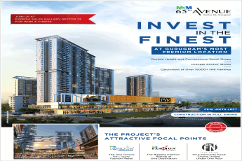 Construction in full swing at M3M 65th Avenue in Gurgaon